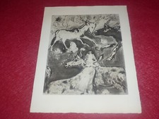 Chagall incisione originale - chagall,