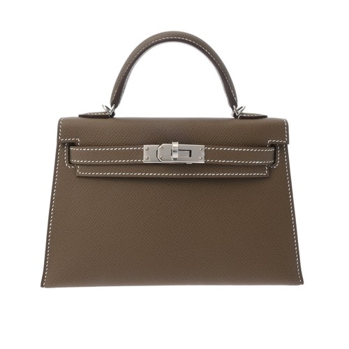 Hermes mini kelly 2way - mini, veau