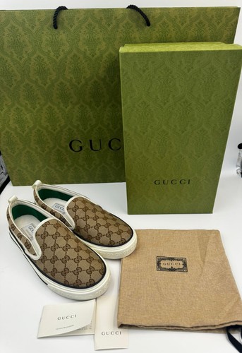 Mocassini gucci canvas eu - canvas, 40