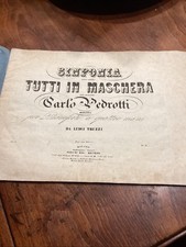 Spartiti Sinfonia dell'Opera