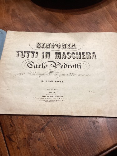 Spartiti sinfonia dell - sinfonia, dell'opera