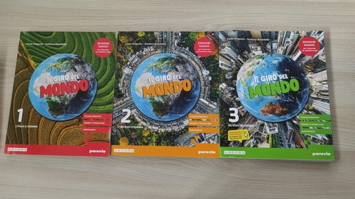 Lotto libri geografia medie - libri,
