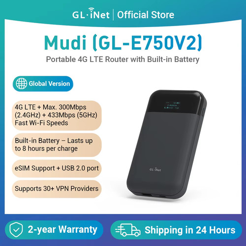 Inet mudi - mudi, (gl-e750v2)