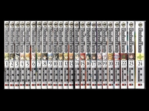 4set pandora hearts - pandora, manga