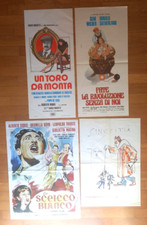Lotto 4 poster film d'epoca