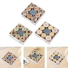 Set di timbri in legno per
