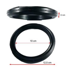 Ruota frizione in gomma