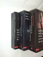 TRILOGIA MILLENNIUM SONABA , HOMBRES , REINA PALACIO - LARSSON - DESTINO - 2009