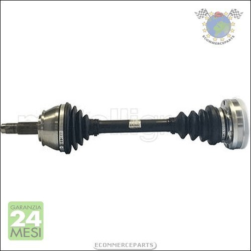 Semiasse metelli anteriore - metelli, dx