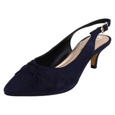 Scarpe Sling-Back In Camoscio