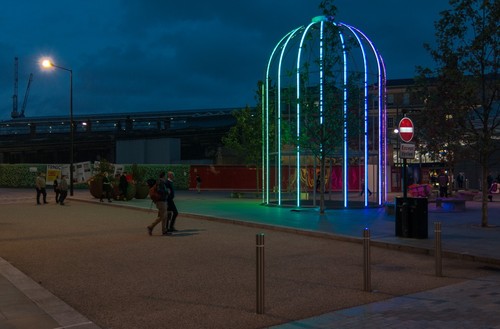 Photo 6x4 illuminated - photo, gazebo