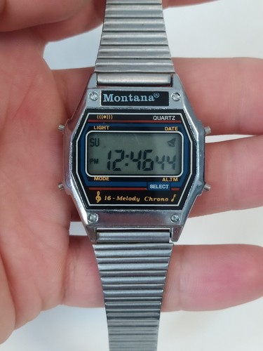 Orologio lcd digitale vintage - digitale,