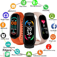 Smartwatch Uomo Donna Fitness Bracciale Intelligente Multifunzionale Impermeabil