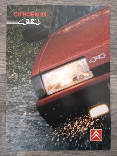 Brochure mercato citroen - mercato, bx