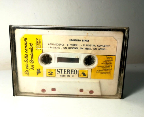 Musicassetta umberto bindi - di,