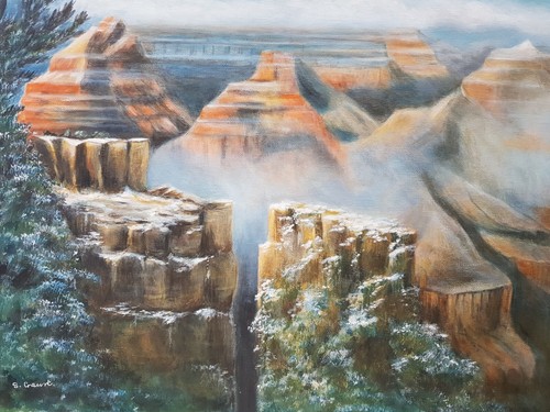 Grand canyon un dipinto - canyon,
