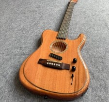 Chitarra elettrica in legno, design liscio, sensazione confortevole, spedizione aerea