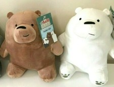 Set of 2 We Bare Bear Plush