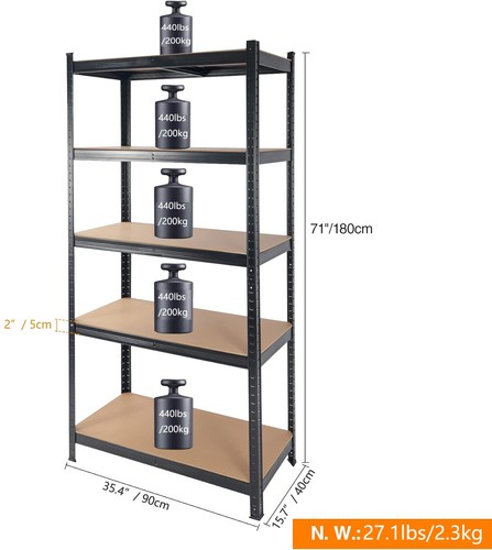 Scaffali stoccaggio garage - scaffali,