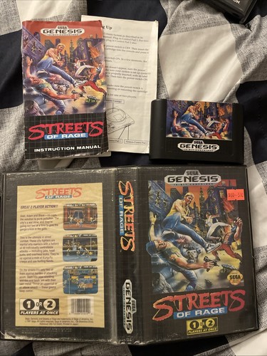 Sega genesis streets rage - sega, of
