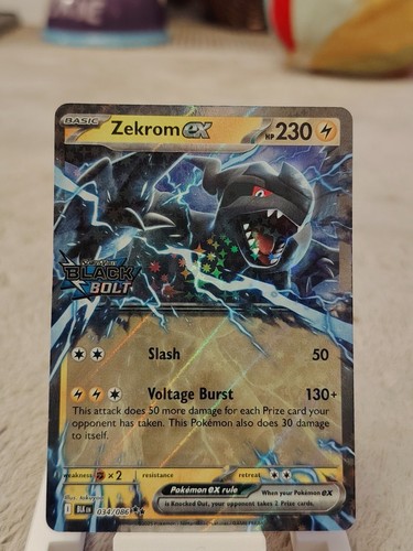Pokemon tcg zekrom - pokemon,
