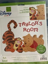 DISNEY Home Counted Cross stitch kit Winnie Pooh Tigger 1132-77 kids room