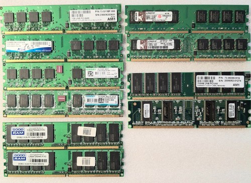 Pezzi ram 1gb 128mb - pezzi.,