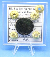 LA006-ST. PONTIFICIO - Alessandro VII - Quattrino Gubbio