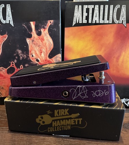 Kirk hammett firmato dunlop - firmato,