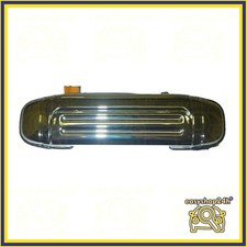 MANIGLIA ESTERNA DX PER MITSUBISHI PAJERO 91 99 PORTA ANTERIORE CROMATA APERTURA