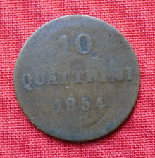 10 Quattrini 2 Grazie 1854 del