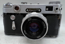 Venditore USA - Russian Zorki 6 fotocamera a telemetro pellicola 35 mm con obiettivo 52 mm F2.8 *Leggi