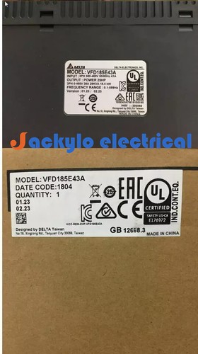 Inverter delta vfd185e43a 380v - delta,