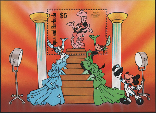 Foglietto topolino a - foglietto, "topolino