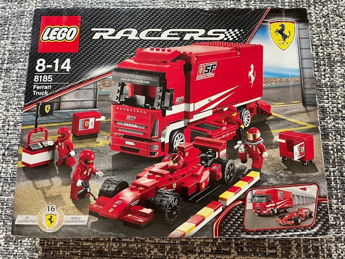 Lego racers 8185 ferrari truck - lego,