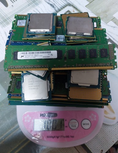 Lotto ram e cpu - 1, kg