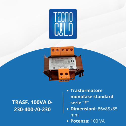Trasformatore 230v monofase - trasformatore,