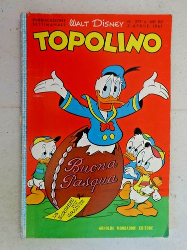 Topolino libretto 279 aprile - topolino,