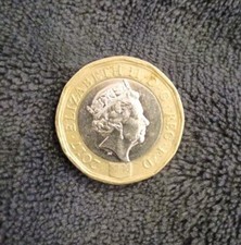 Moneta rara 1 Pound Sterling