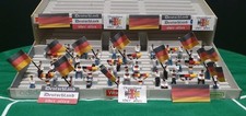Spettatori Ultras Fan Subbuteo Germania Dipinti a Mano