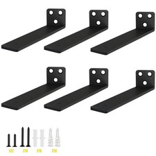 6 Supporti per Scaffali, 30 Cm