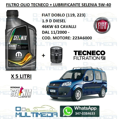 Filtro olio tecneco - filtro,