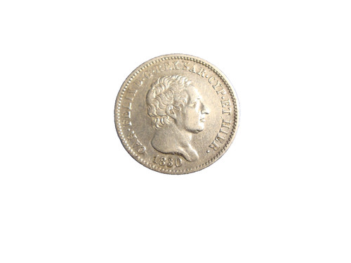 Lira 1830 regno di - 1830, t