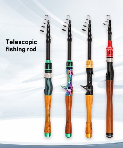 Esca canna pesca fibra - canna,