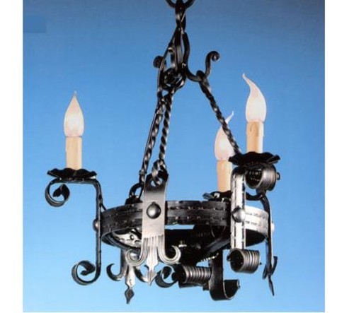 Lampadario forgia luci - lampadario, in