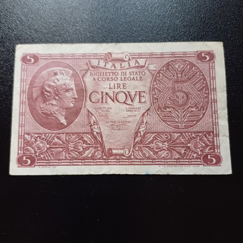 Lotto banconote italiane - lotto, 5