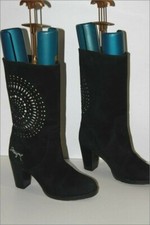 Desigual bottes velours - desigual,