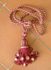 nappa ferma tenda  vintage EMBRASSE tende RESTAURO 2 DISPONIBILI SHABBY CHIC