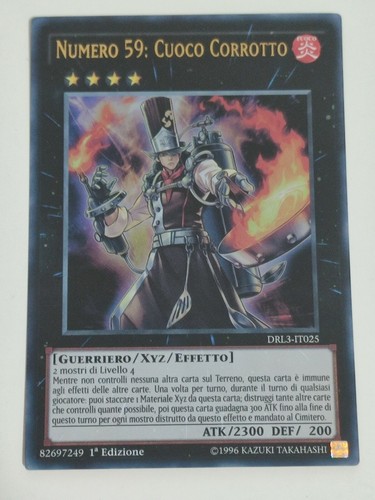 Numero 59 cuoco - yu-gi-oh!,