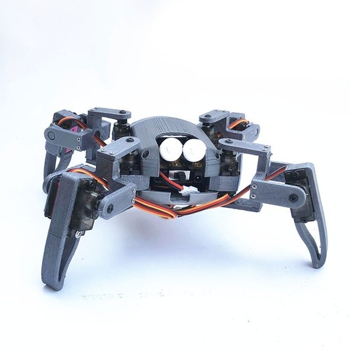 Robot quadrupede assemblato - robot,